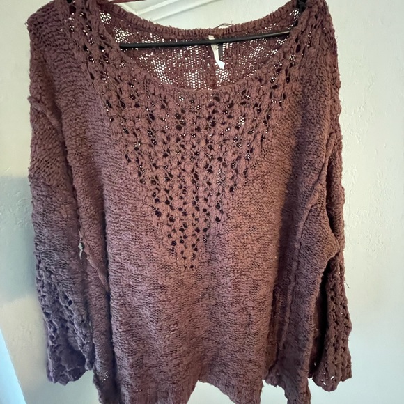 free people knit sweater - Picture 1 of 2